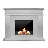 Биокамин в портале SteelHeat Palermo, стекло, стемалит