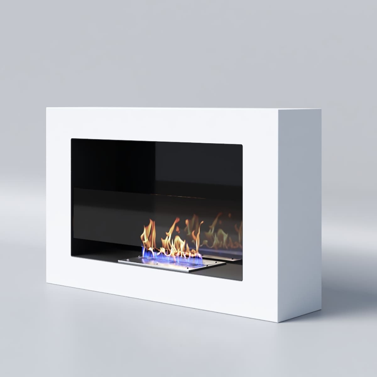 Биокамин "Русский огонь" Лайт Бланк 650N с защитным и декоративным стеклом по цене 27 200 руб.