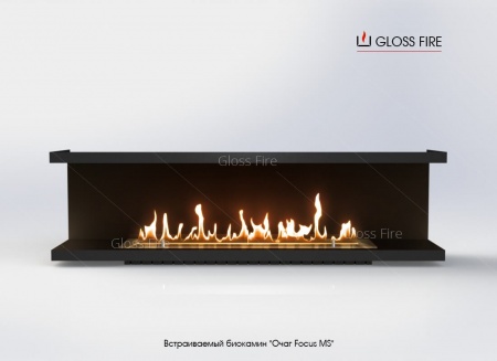 Встраиваемый биокамин Очаг Focus MS-арт.004 по цене 63 800 руб.