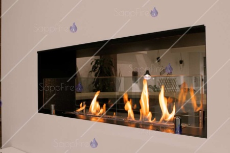 Встраиваемый сквозной очаг 1200 SappFire по цене 57 450 руб.