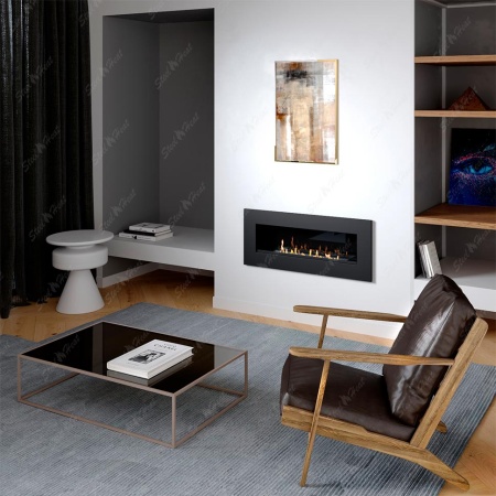 Биокамин SteelHeat GRAND 1200 стекло + стемалит по цене 55 860 руб.