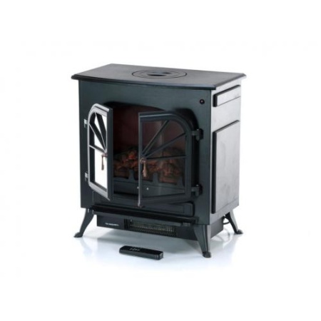 Электрокамин напольный Nottingham (черный)