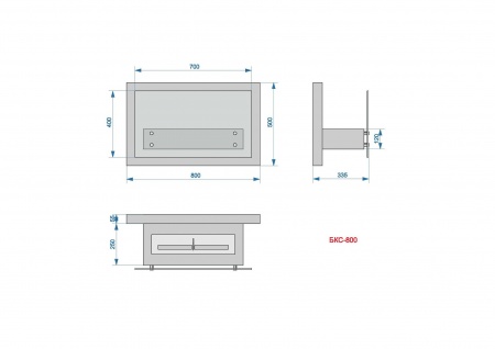 Настенный биокамин Lux Fire "Премьера" 800 Настенный биокамин Lux Fire "Премьера" 800 по цене 55 418 руб.