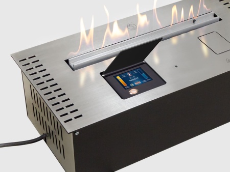 Автоматический биокамин Lux Fire Smart Flame 1200 RC INOX по цене 416 900 руб.