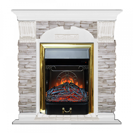 Арочный Мисхор (белый)+Majestic Brass