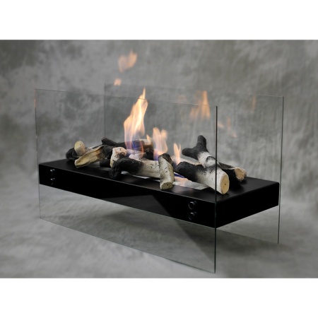 Биокамин BioKer DIPLOMAT Black (Дипломат Черный) по цене 39 900 руб.
