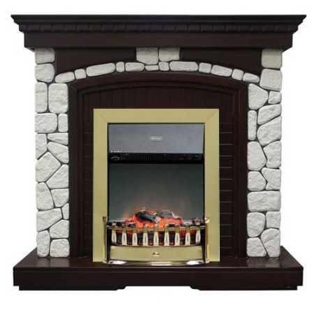 Glasgow белый (темный дуб)+Lydon Brass