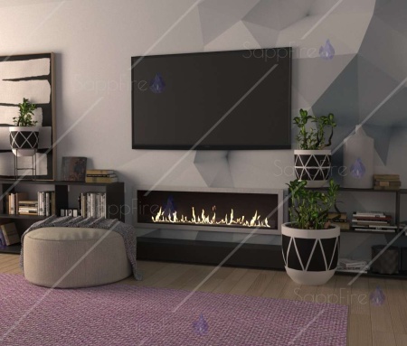 Встраиваемый биокамин / очаг Venera Gold 1000 (SappFire) по цене 49 600 руб.