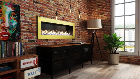 Биокамин "Русский огонь" Барокко 1300V встраиваемый с защитным стеклом по цене 51 600 руб.